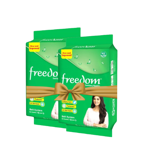 Freedom Belt 10 Sanitary Napkin Pads (Buy 1 Get 1 Free)