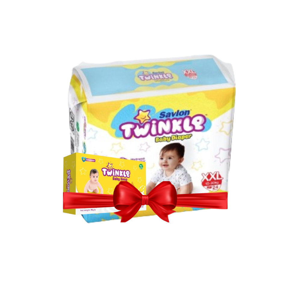 Twinkle Belt Diaper XXL24 (Buy 1 Get 1 Twinkle Soap Free)