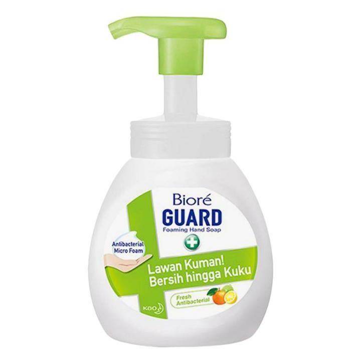 Biore Guard Foaming Handsoap Bottle  Fresh Antibacterial 250ml