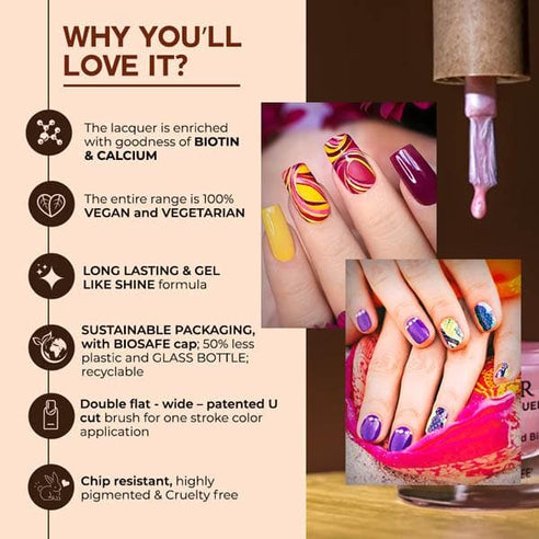 Buy Vegan Nail Lacquer Online | Candy Pink | Colorbar Cosmetics-cacanhphuclong.com.vn