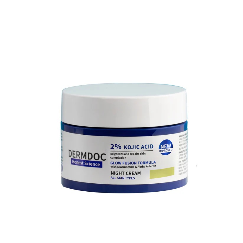 Faces Canada | DermDoc Damage Recovery Night Cream with 2% Kojic Acid (50 gm)