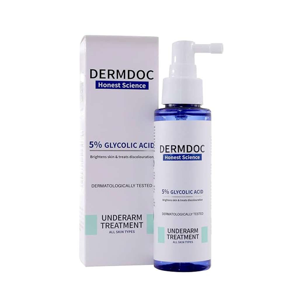 DermDoc 5% Glycolic Acid Under Arm Treatment 100ml