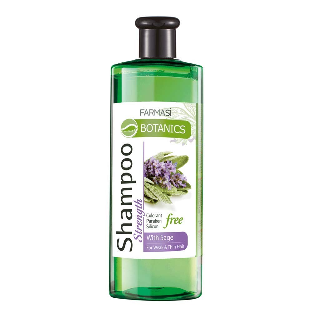 Farmasi Botanics Shampoo Weak & Thin Hair (Sage) 500ml