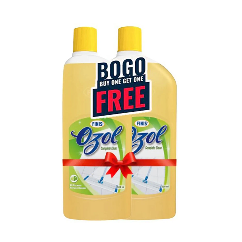 Finis Ozol Liquid Floor Cleaner Lemon -500ml (Buy 1 Get 1 Free)