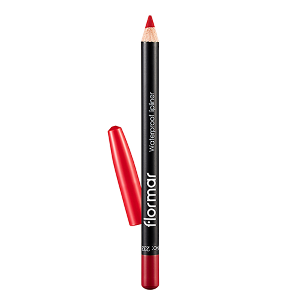 Flormar Waterproof Lipliner 233 Dramatic Red