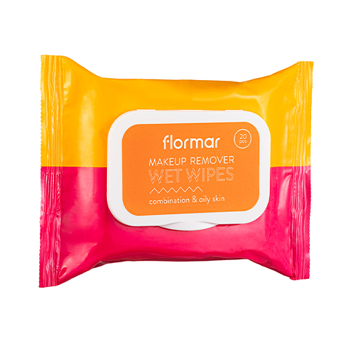 Flormar Makeup Remover Wet Wipes Combination & Oily Skin