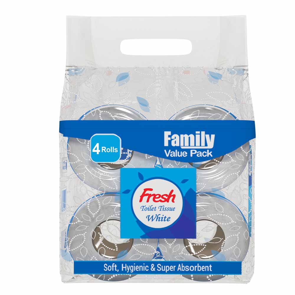 Fresh Facial Tissue Value Pack (4pcsX18)