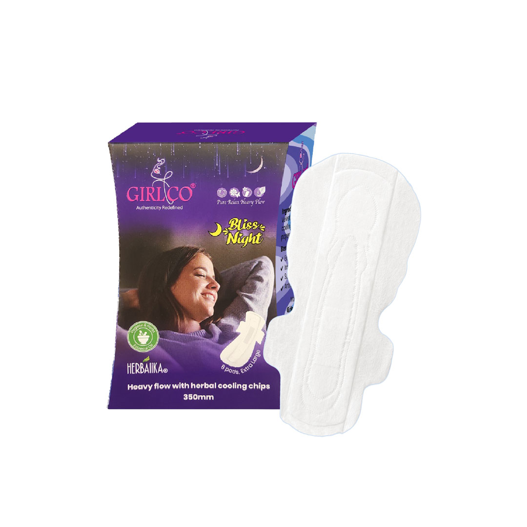 Herbalika - Bliss Night Sanitary Pad - 350mm