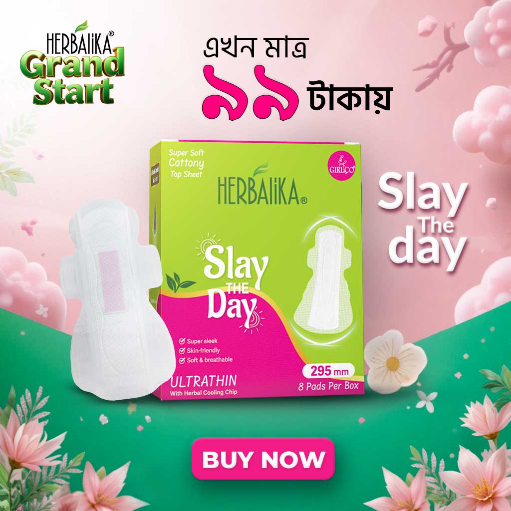 Herbalika - Slay the Day Sanitary Pad - 295mm