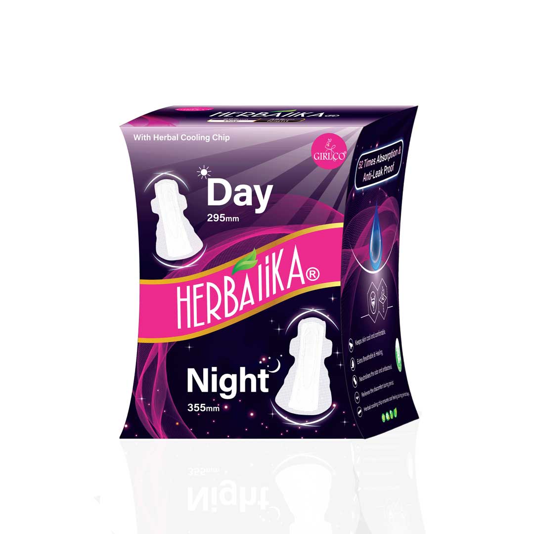 Herbalika Day Night Sanitary Pad