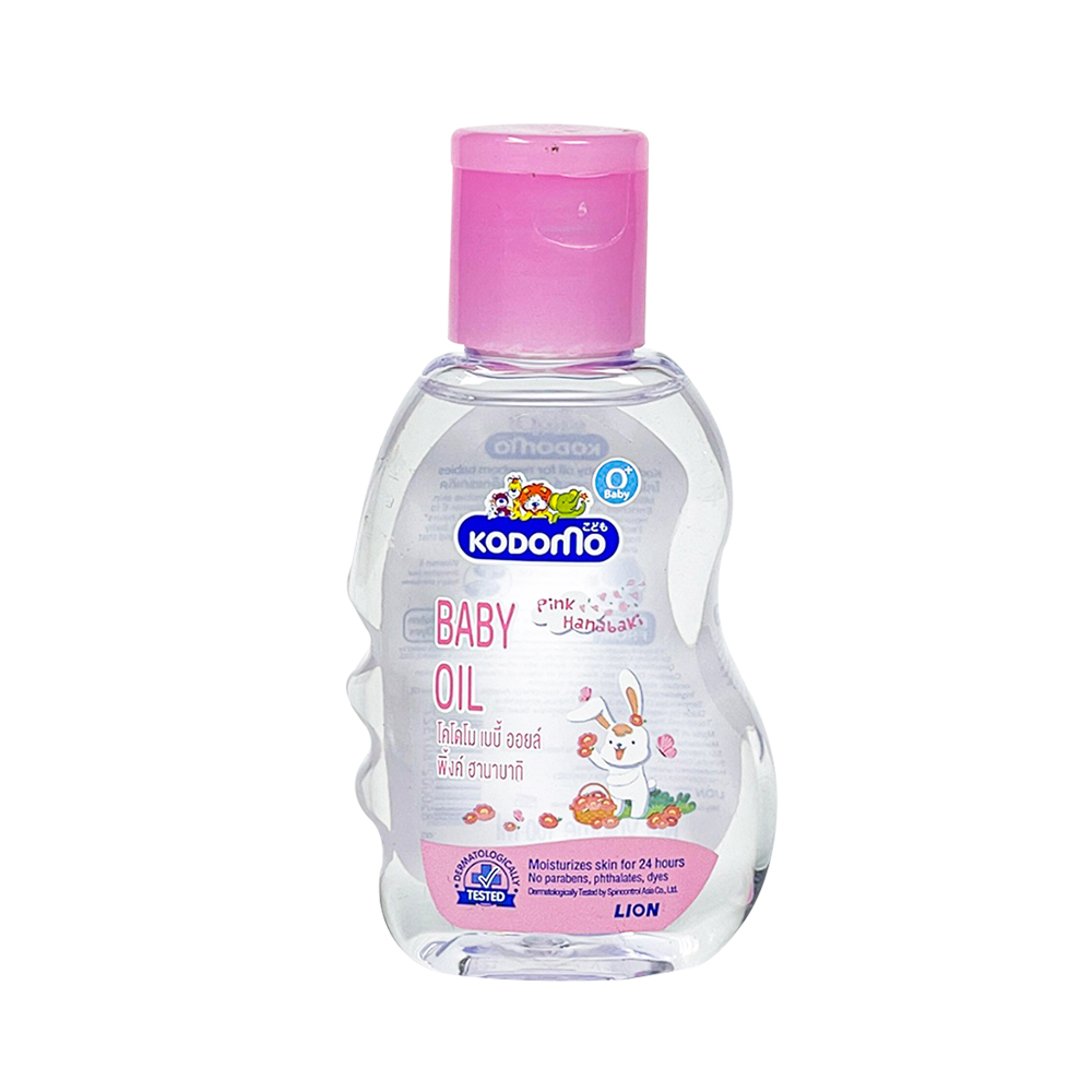 Kodomo Hanabaki Baby Oil Pink 100ml