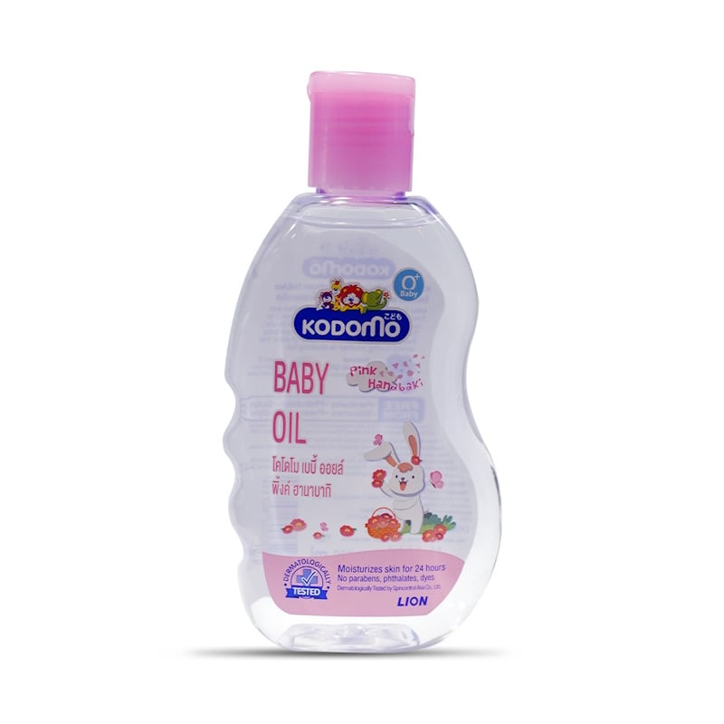 Kodomo Hanabaki Baby Oil Pink 200ml