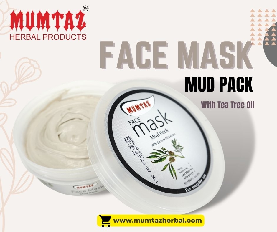 Mumtaz Face Mask Mud Pack -200gm