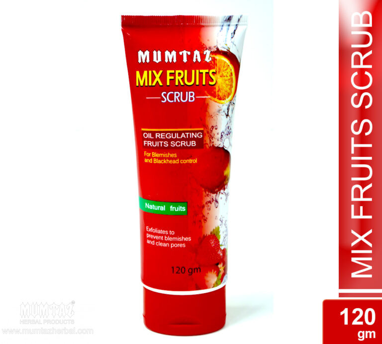 Mumtaz Mix Fruits Scrub -120gm