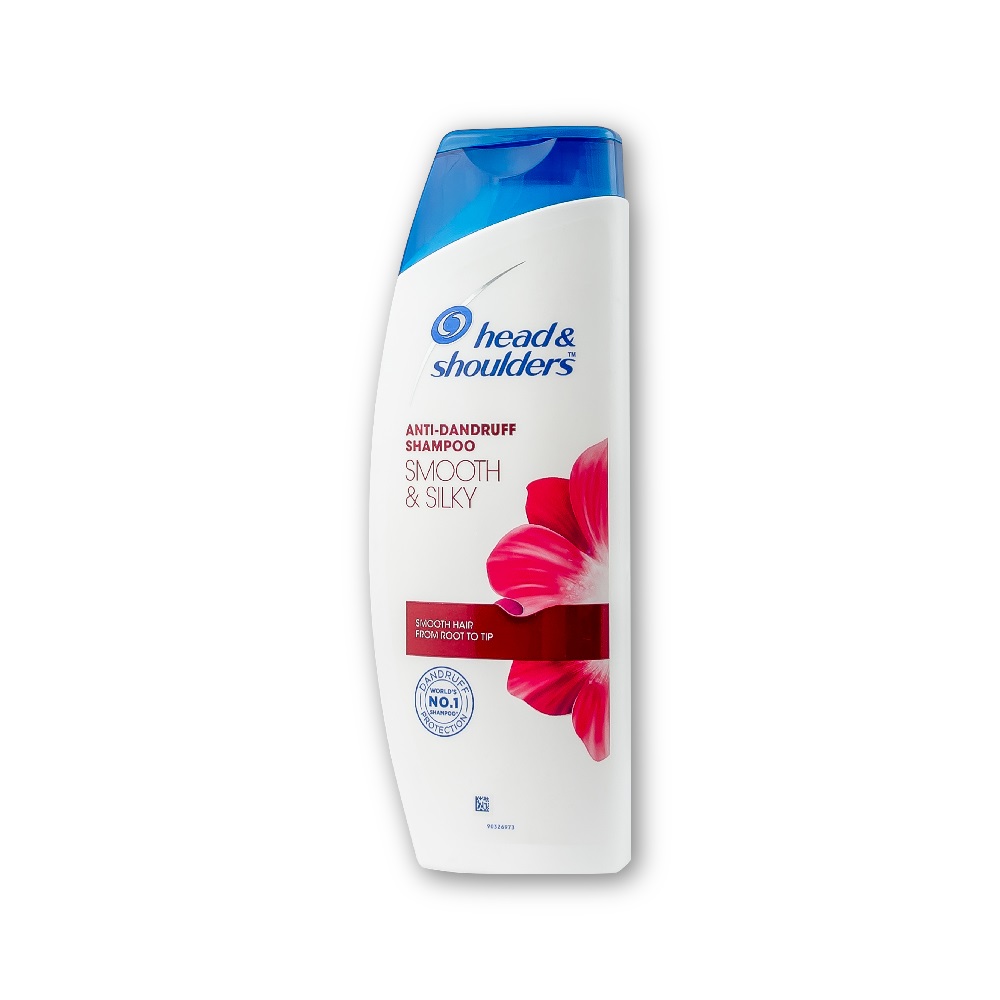 Head & Shoulders Smooth and Silky Anti Dandruff Shampoo (340ml)