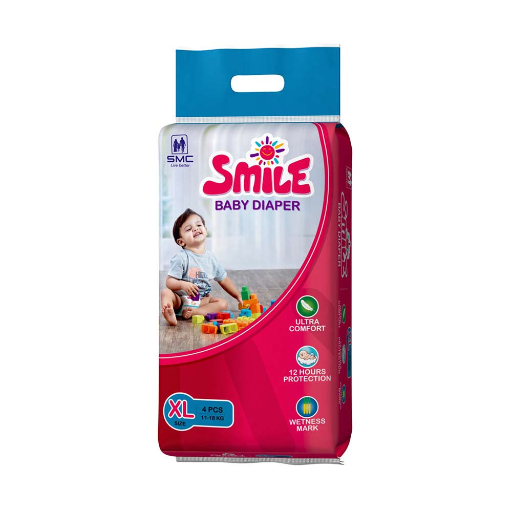 Smile Baby diapers Mini Pants XL Size 4pcs