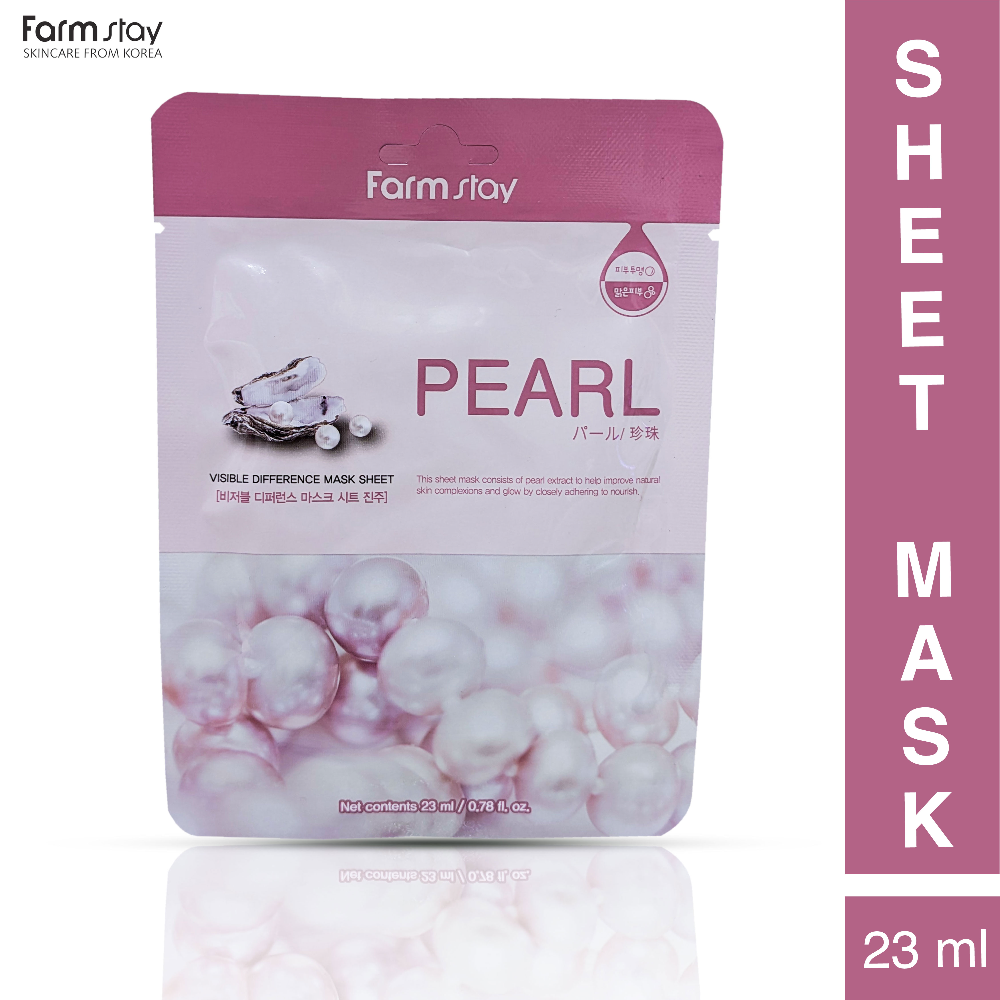 Farm Stay | Visible Difference Face Mask Sheet - Pearl