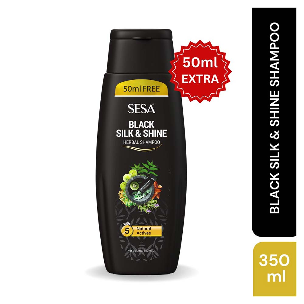 Sesa Black Silk & Shine Herbal Shampoo 350ML
