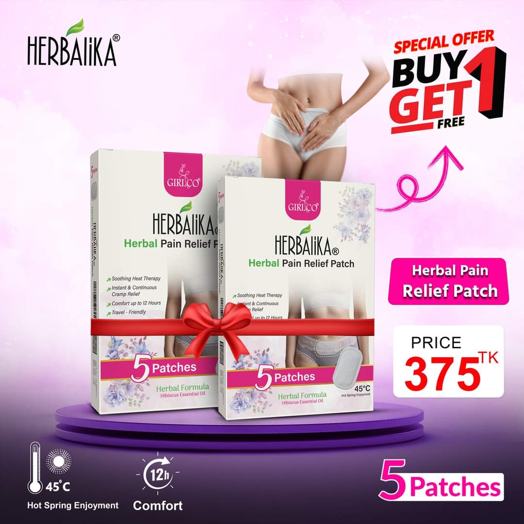 Herbalika herbal pain relief patch (Buy 1 Get 1 Free)