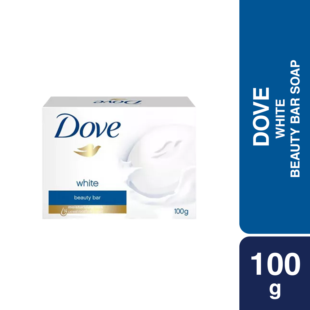 Dove Beauty Bar Soap White 100g Girlco