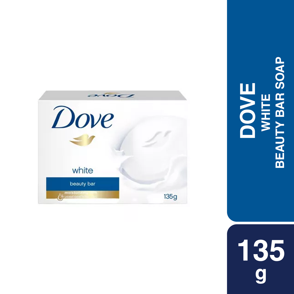 Dove Beauty Bar Soap White 135g Girlco