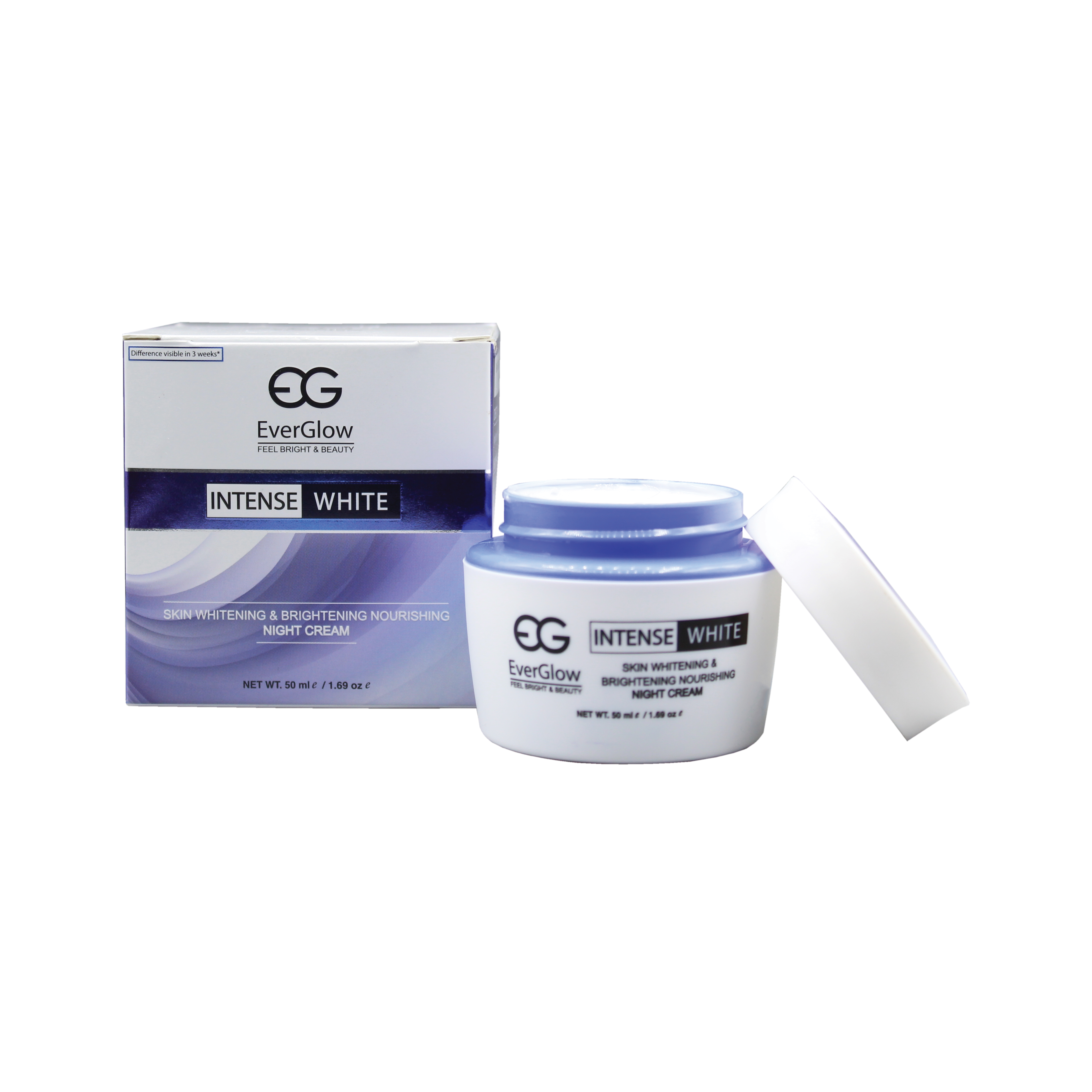 EVERGLOW Intense White Night Cream 50gm